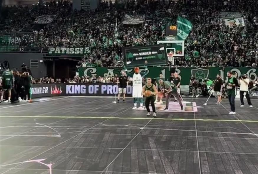 Την έριξε τη βόμβα του ο φίλος του Παναθηναϊκού (video capture)