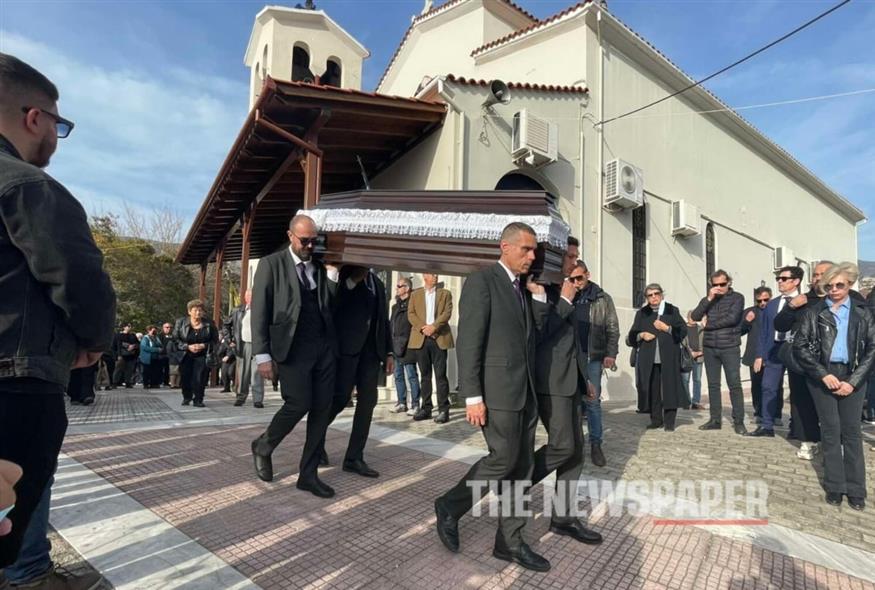 Η κηδεία του πατέρα του Κωνσταντίνου χθες