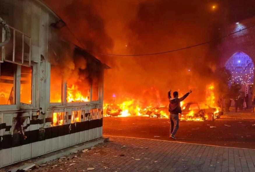 Ιράν - Διαδηλώσεις (Copyright:X)