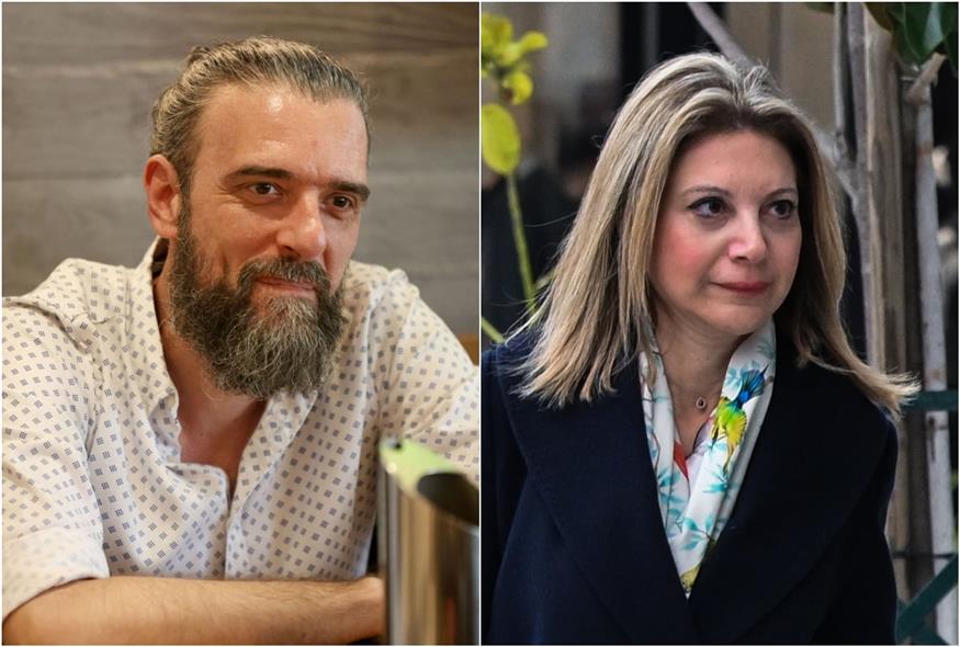 Σωτήρης Τσαφούλιας - Μαρία Καρυστιανού (NDP Photos - EUROKINISSI)