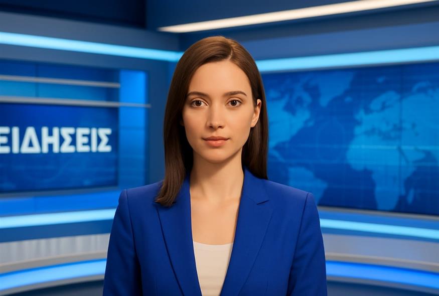 Ai απεικόνιση παρουσιάστριας ειδήσεων (ethnos.gr)