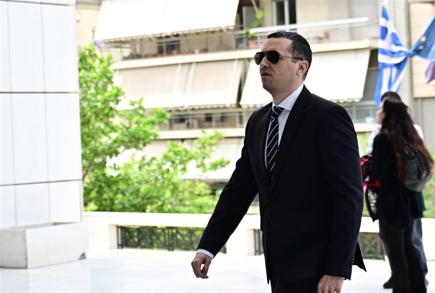 Ο Κασιδιάρης στο δικαστήριο (EUROKINISSI)