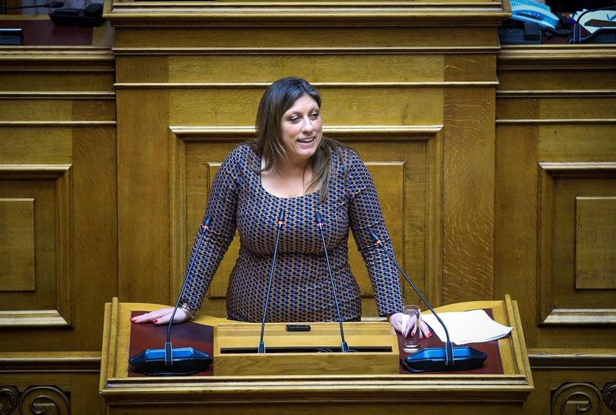 Ζωή Κωνσταντοπούλου στη συζήτηση για τον Προϋπολογισμό 2026 (Eurokinissi)