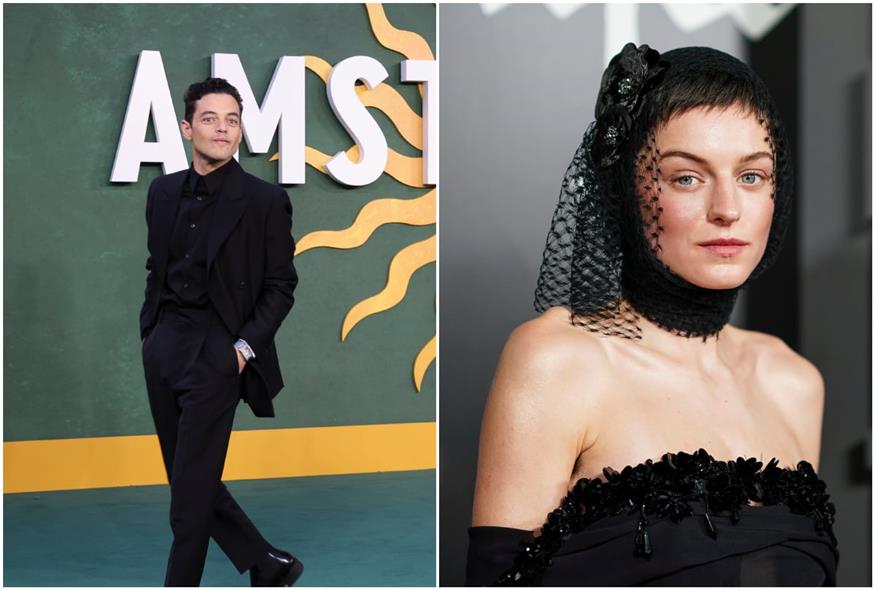 Ράμι Μάλεκ και Έμα Κόριν (Copyright: Instagram)