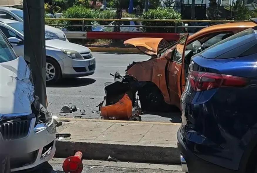 Τροχαίο ατύχημα στη Συγγρού | Orange Press Agency