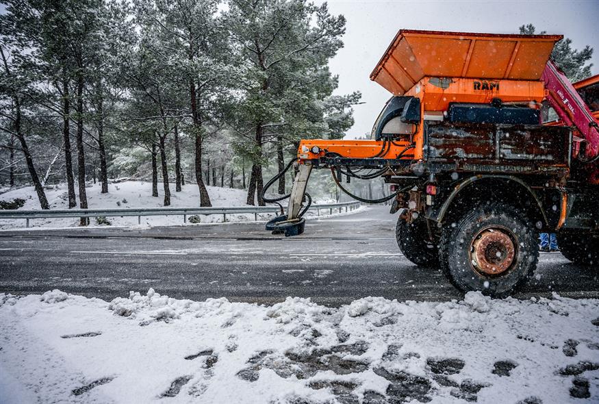 Χιόνια (ΠΑΝΑΓΙΩΤΗΣ ΜΠΑΛΑΣΚΑΣ/ΕUROKINISSI)