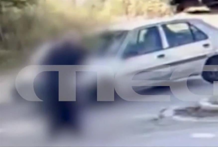 Στιγμιότυπο από το βίντεο της παράσυρσης (screenshot/glomex)