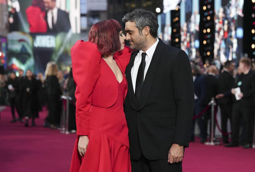 Lady Gaga και Michael Polansky (AP Photo)