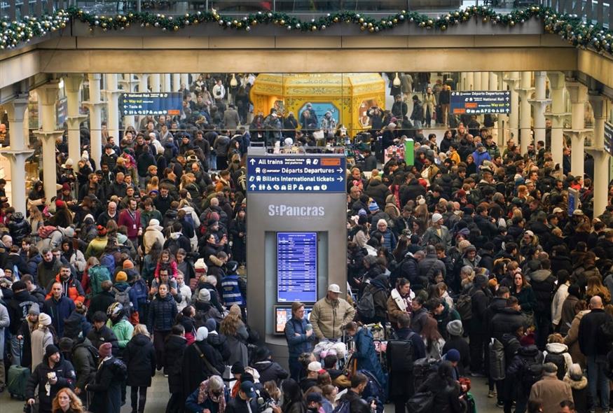 Ακυρώσεις και καθυστερήσεις στα δρομολόγια των τρένων της Eurostar (ΑP)