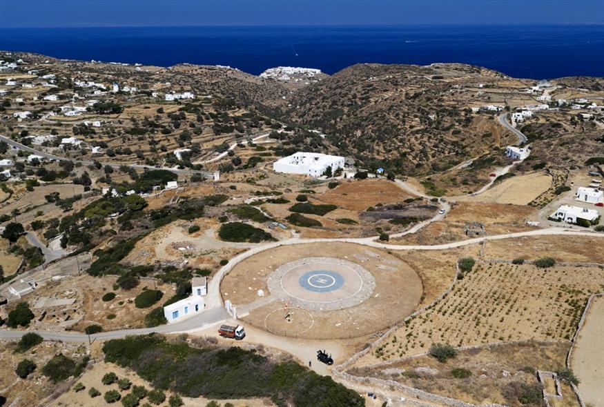 Σίφνος, εικόνα από το σημείο (INTIME NEWS)