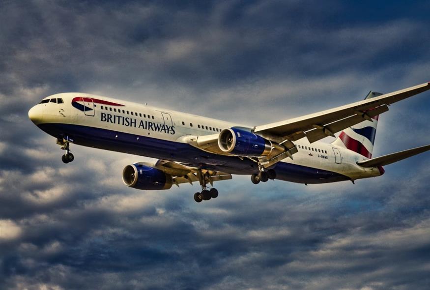 Αεροσκάφος της British Airways (Pixabay)