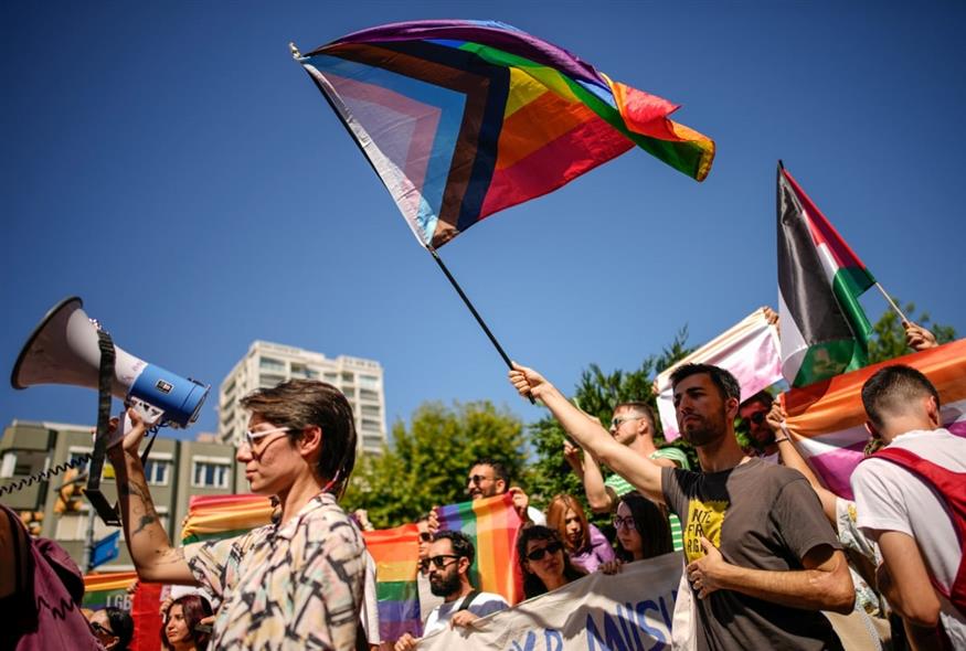 Pride στην Κωνσταντινούπολη (AP Photo/Emrah Gurel)