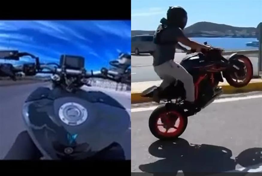 Οι δύο οδηγοί που έκαναν «σούζες» και παραβίαζαν το όριο ταχύτητας (ΕΛ.ΑΣ.)