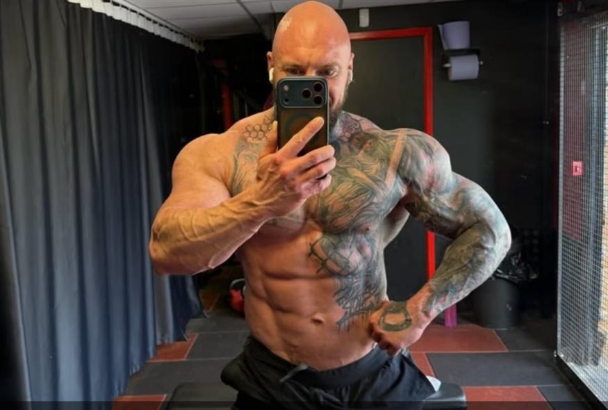 Ο bodybuilder /instagram