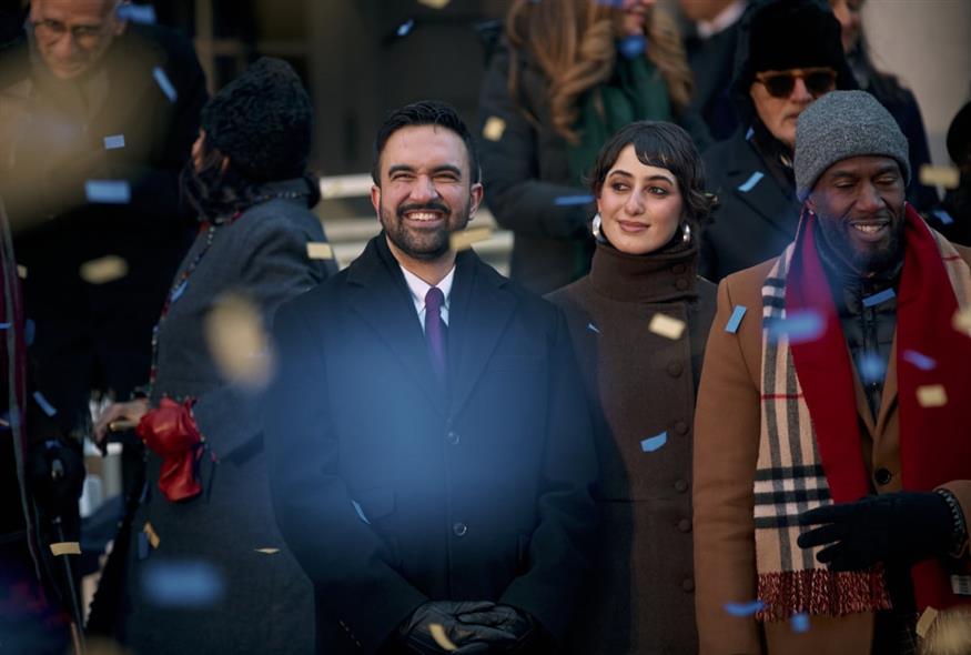 Ο Ζοράν Μαμντάνι ορκίστηκε την Πέμπτη δήμαρχος Νέας Υόρκης (AP)