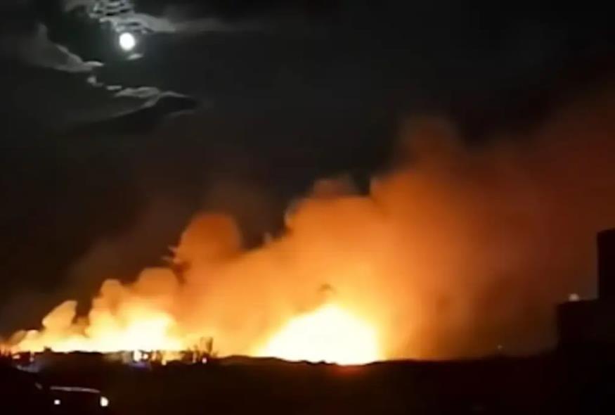 Φωτιά στη Θάσο