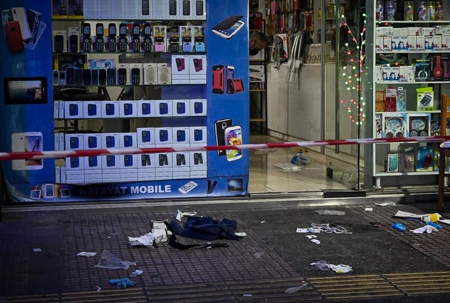 Πατήσια, εικόνα από το σημείο (ΜΙΧΑΛΗΣ ΠΑΠΑΝΙΚΟΛΑΟΥ/ EUROKINISSI)