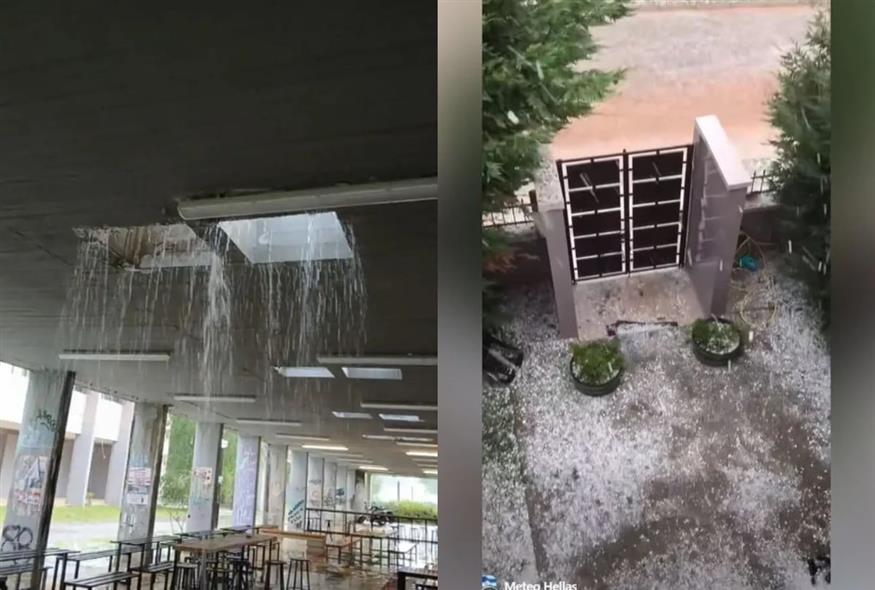 Βροχόπτωση στο ΠΓΝΙ - Χαλαζόπτωση στα Ιωάννινα