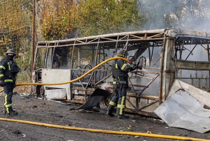 Ουκρανία (Ukrainian Emergency Service via AP)