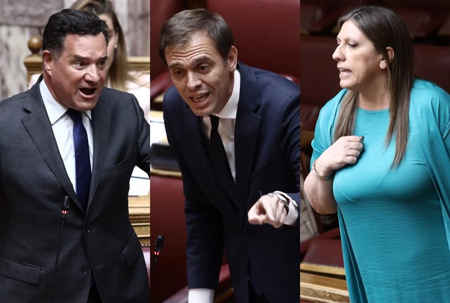 Άγριος καυγάς Γεωργιάδη, Κωνσταντοπούλου και Μάντζου στη Βουλή (Φωτογραφίες: ΙΝΤΙΜΕ)
