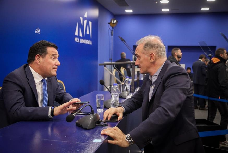 Άδωνις Γεωργιάδης και Μάριος Σαλμάς (Eurokinissi)