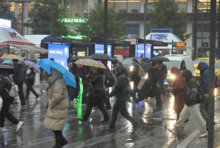 Βροχή στην Αθήνα (INTIME NEWS/ΧΑΛΚΙΟΠΟΥΛΟΣ ΝΙΚΟΣ)