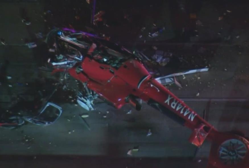 ΗΠΑ: Συντριβή ελικοπτέρου σε αυτοκινητόδρομο στο Σακραμέντο (X)