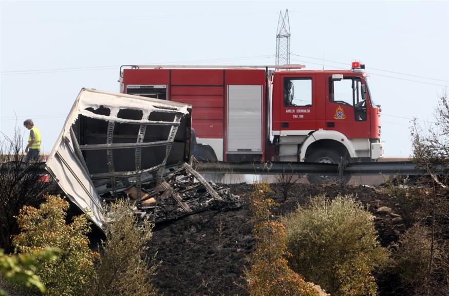 Τροχαίο δυστύχημα στην Εγνατία (INTIME)