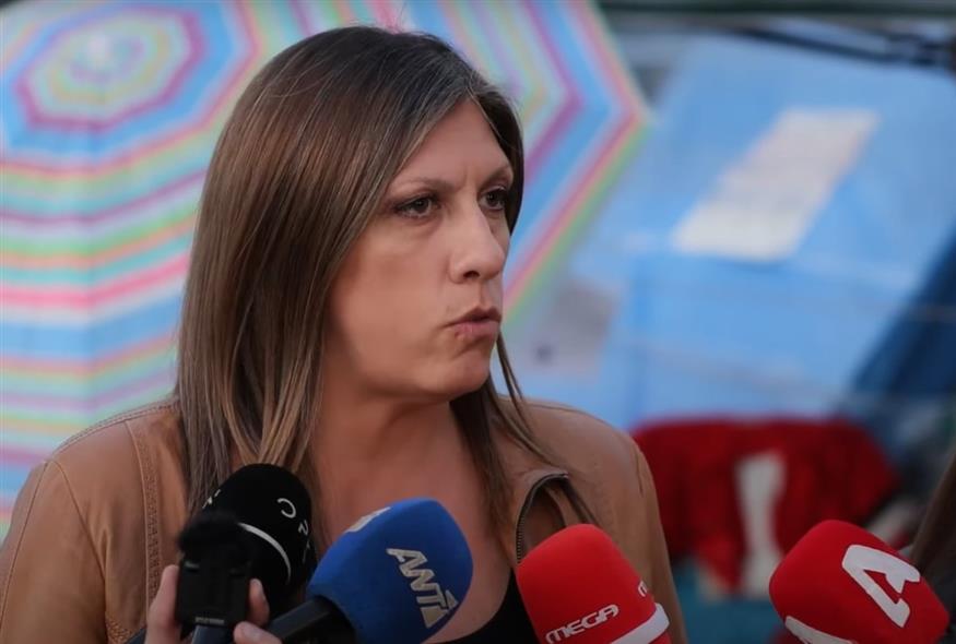 Η Ζωή Κωνσταντοπούλου, δικηγόρος του Πάνου Ρούτσι