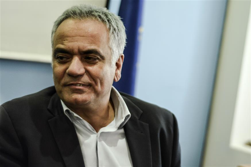 Ο γραμματέας του ΣΥΡΙΖΑ (Eurokinissi/Λυδία Σιώρη)