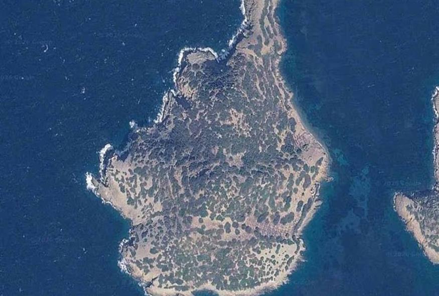Στρογγυλό Αρκιών (Google Earth)