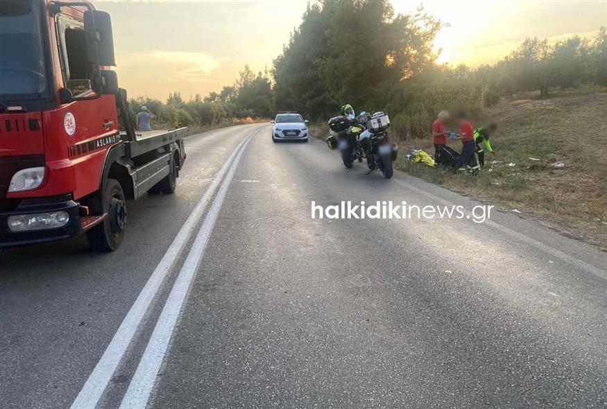 Τροχαίο Χαλκιδική/halkidikinews