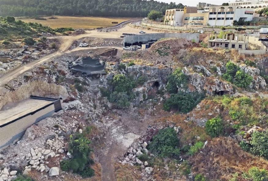 Το προϊστορικό σπήλαιο που ανακαλύφθηκε κοντά στη Φουρέιντις (Αρχαιολογική Υπηρεσία του Ισραήλ - CNN)