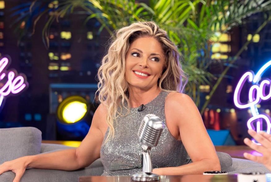 Η Κατερίνα Λάσπα στο «The 2Night Show» (Copyright:Instagram/ANT1)