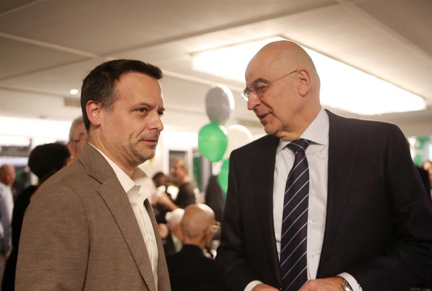 Χάρης Δούκας και Νίκος Δένδιας (INTIME NEWS/ΒΟΛΙΤΑΚΗΣ ΣΤΕΛΙΟΣ)