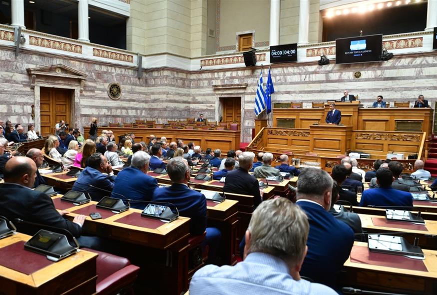 Συνεδρίαση της ΚΟ της ΝΔ (ΤΑΤΙΑΝΑ ΜΠΟΛΑΡΗ / EUROKINISSI)