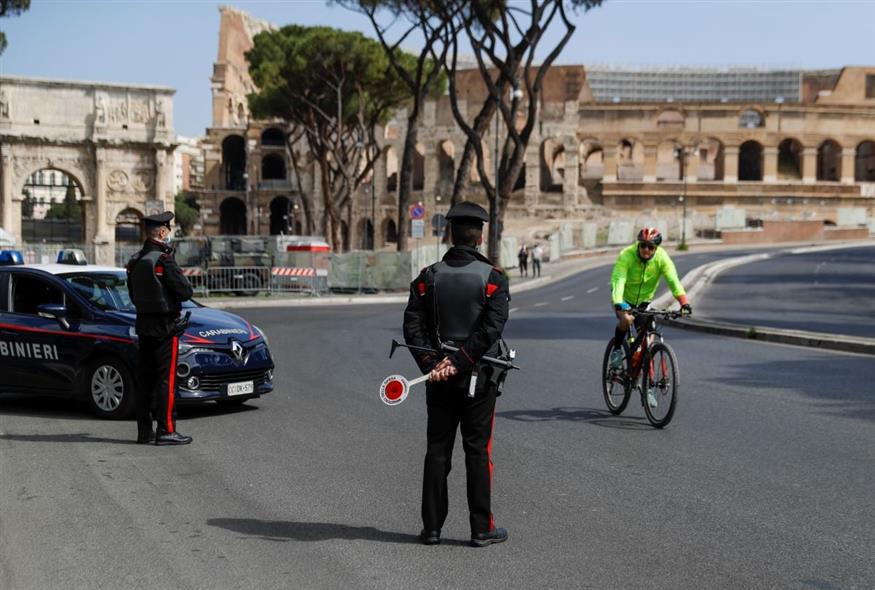 Ιταλία δρόμος (AP Photo/Gregorio Borgia)