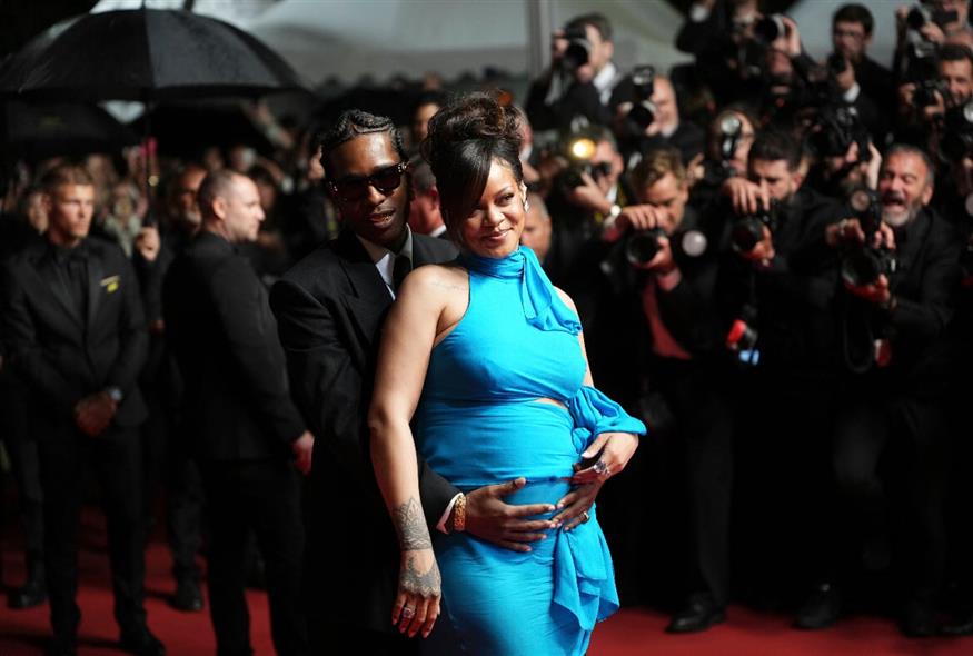 A$AP Rocky και Rihanna (Copyright: Lewis Joly/Invision/AP)