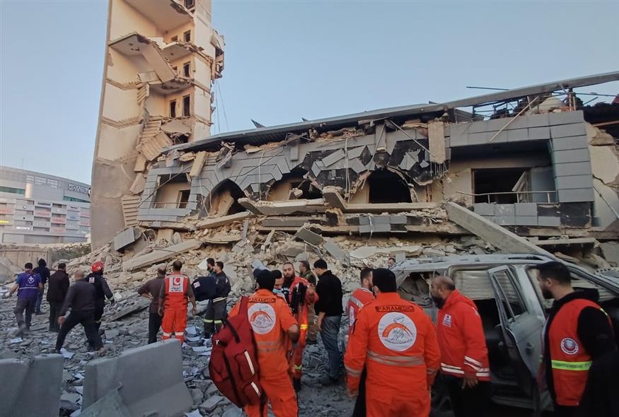 Ισραηλινές επιθέσεις στον Λίβανο (AP)