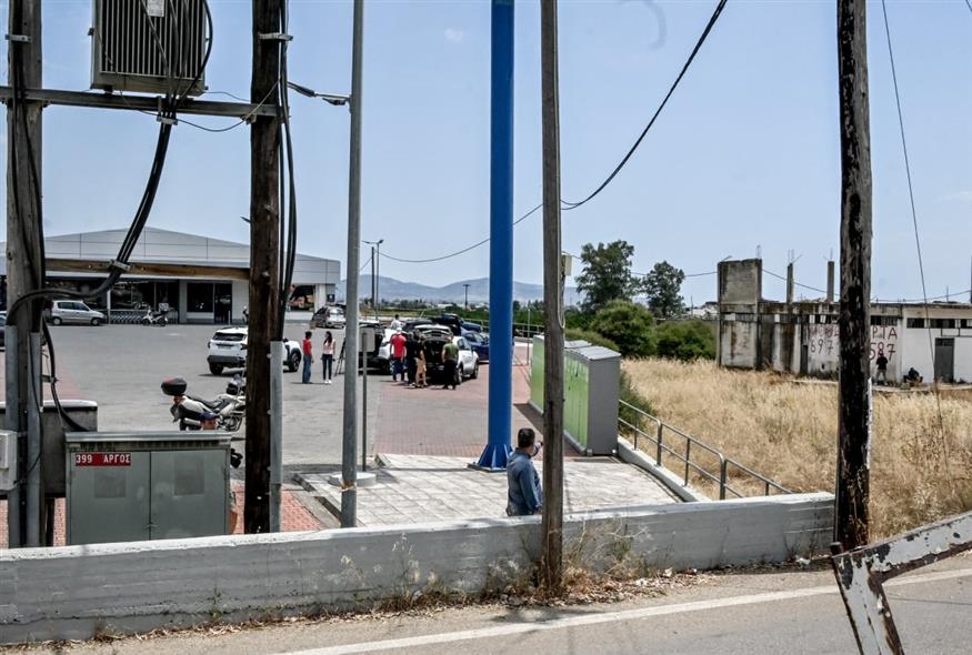 Άργος, εικόνα από το σημείο (ΒΑΣΙΛΗΣ ΠΑΠΑΔΟΠΟΥΛΟΣ / EUROKINISSI)