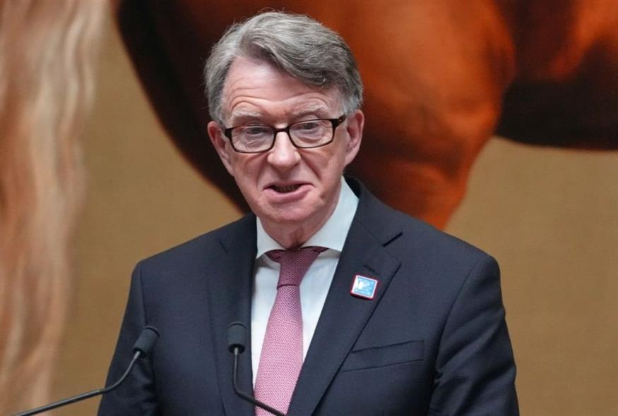 Ο πρώην πρέσβης Πίτερ Μάντελσον (ΑP)