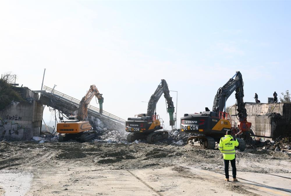 Τέλος εποχής για τη γέφυρα Αγίου Παύλου στη Θεσσαλονίκη - Κατεδαφίστηκε λόγω Flyover