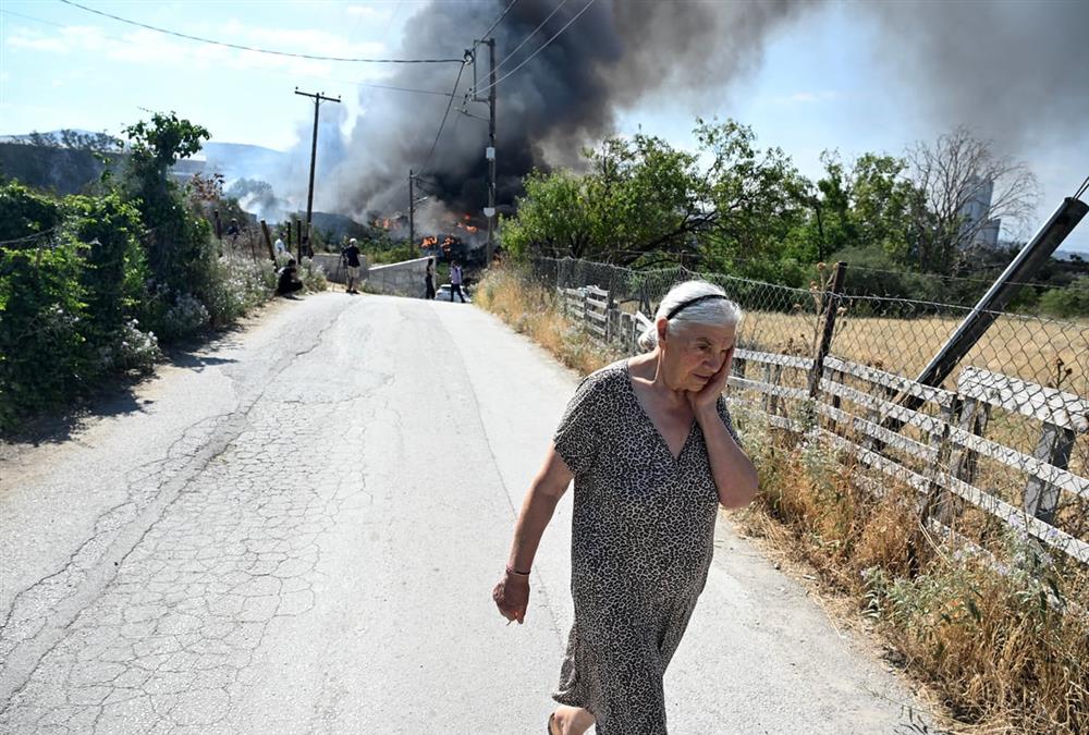 Θλιβερές εικόνες, και φέτος: Στάχτη και αποκαΐδια στο Ωραιόκαστρο Θεσσαλονίκης