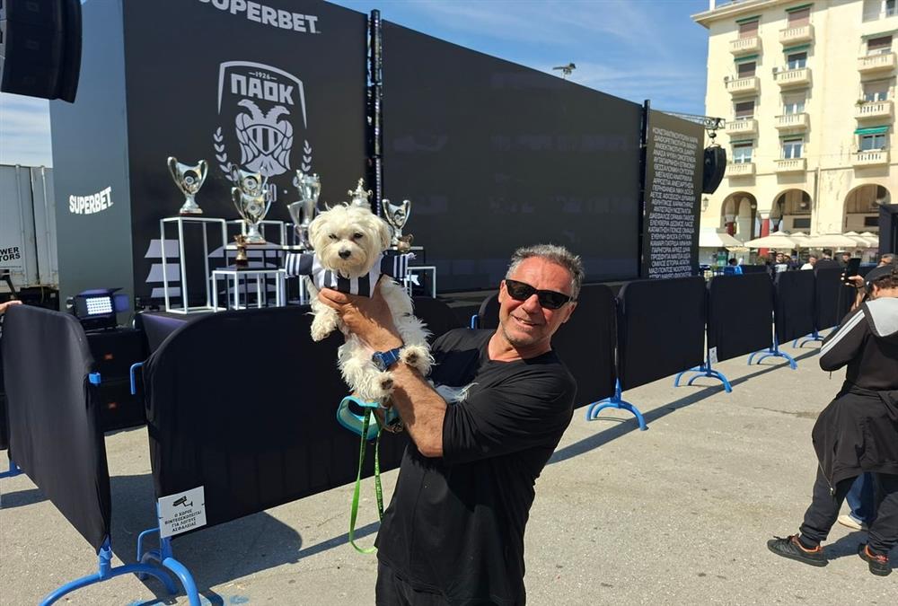 Ο ΠΑΟΚ γιορτάζει έναν αιώνα ζωής: Συγκίνηση, περηφάνια και πολλές εκπλήξεις στην ασπρόμαυρη πλατεία Αριστοτέλους