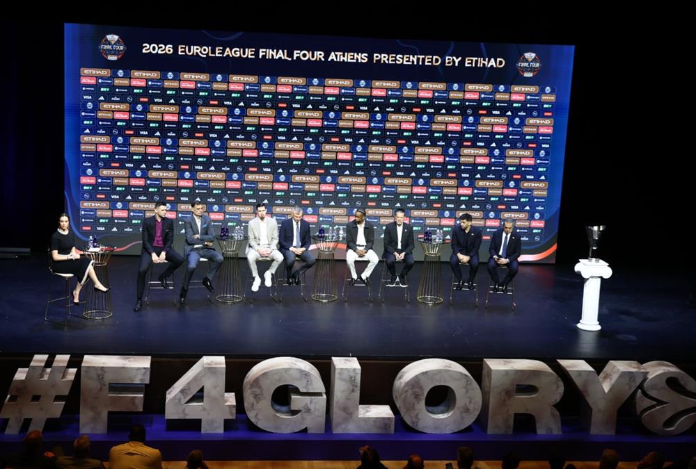 Αντίστροφή μέτρηση για το Final 4 της Euroleague - Τα μηνύματα από τη συνέντευξη Τύπου