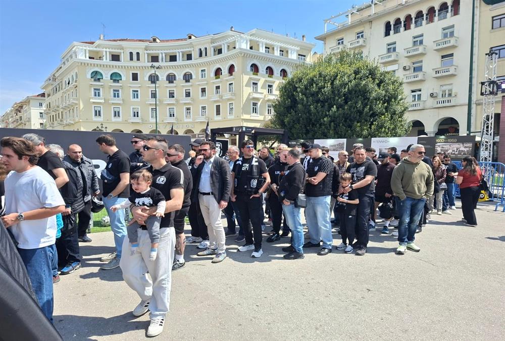 Ο ΠΑΟΚ γιορτάζει έναν αιώνα ζωής: Συγκίνηση, περηφάνια και πολλές εκπλήξεις στην ασπρόμαυρη πλατεία Αριστοτέλους