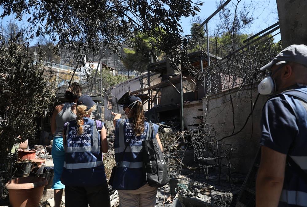 Η «μαύρη» καταγραφή των πυρκαγιών: 118 κτίρια κρίθηκαν «κόκκινα» - Ολοκληρώθηκαν 325 αυτοψίες στις πληγείσες περιοχές