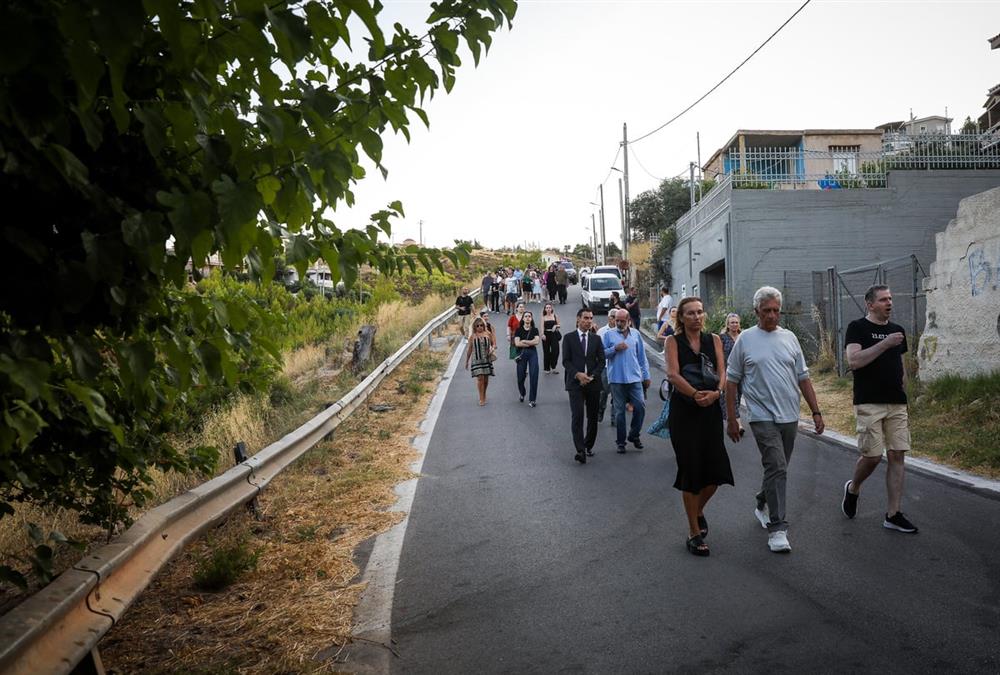 8 χρόνια από το Μάτι, εικόνες από τις εκδηλώσεις μνήμης (INTIME, EUROKINISSI)
