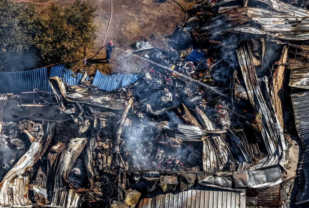 Αποκαρδιωτικές εικόνες στο Ωραιόκαστρο: Η καταστροφή από ψηλά