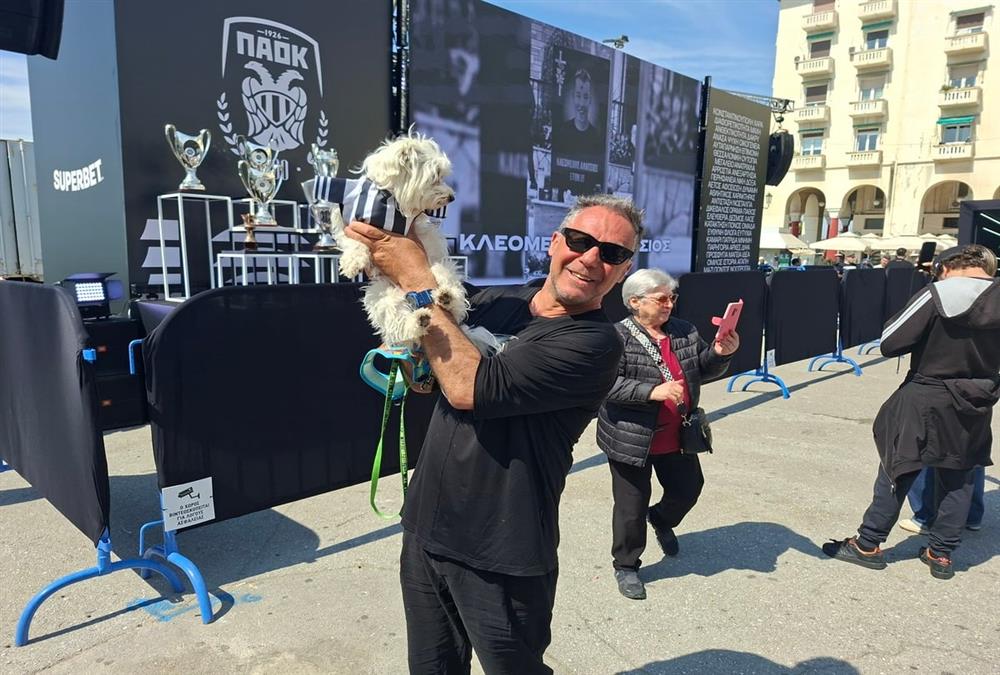Ο ΠΑΟΚ γιορτάζει έναν αιώνα ζωής: Συγκίνηση, περηφάνια και πολλές εκπλήξεις στην ασπρόμαυρη πλατεία Αριστοτέλους